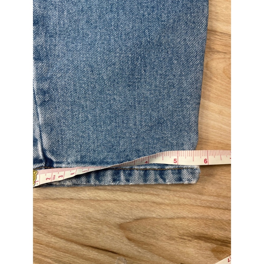 New York Line Vintage High Waisted Mom Jeans Medium Wash 100% Cotton Size 4 - Picture 8 of 8